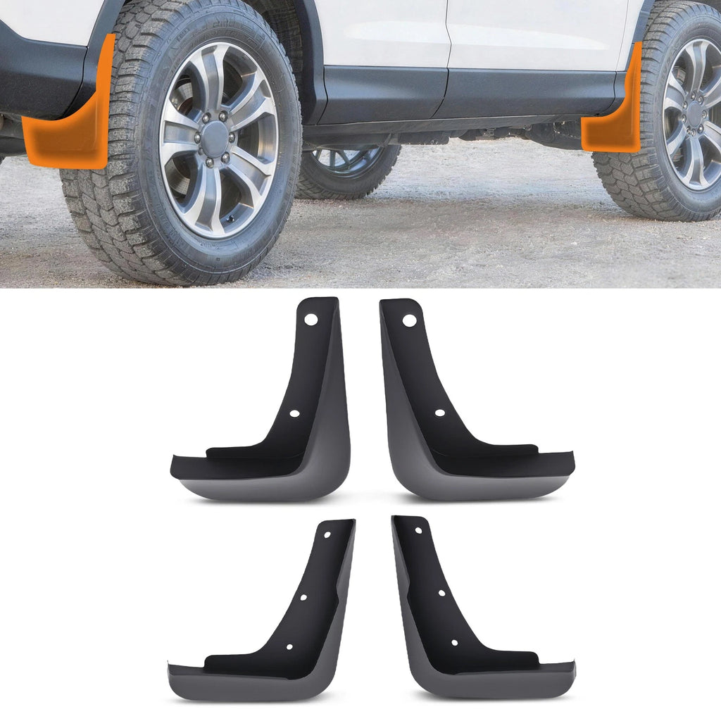 Set of 4 Mud Flaps for Mitsubishi Lancer (2008–2017)