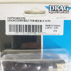 10X Bolt and Screw Cover for Harley (2402-0152) Black