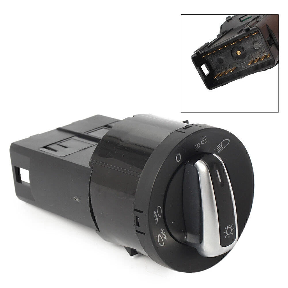 Chrome Head Light Switch Control for Volkswagen Passat B5 B5.5 & Sharan (1995–2005)