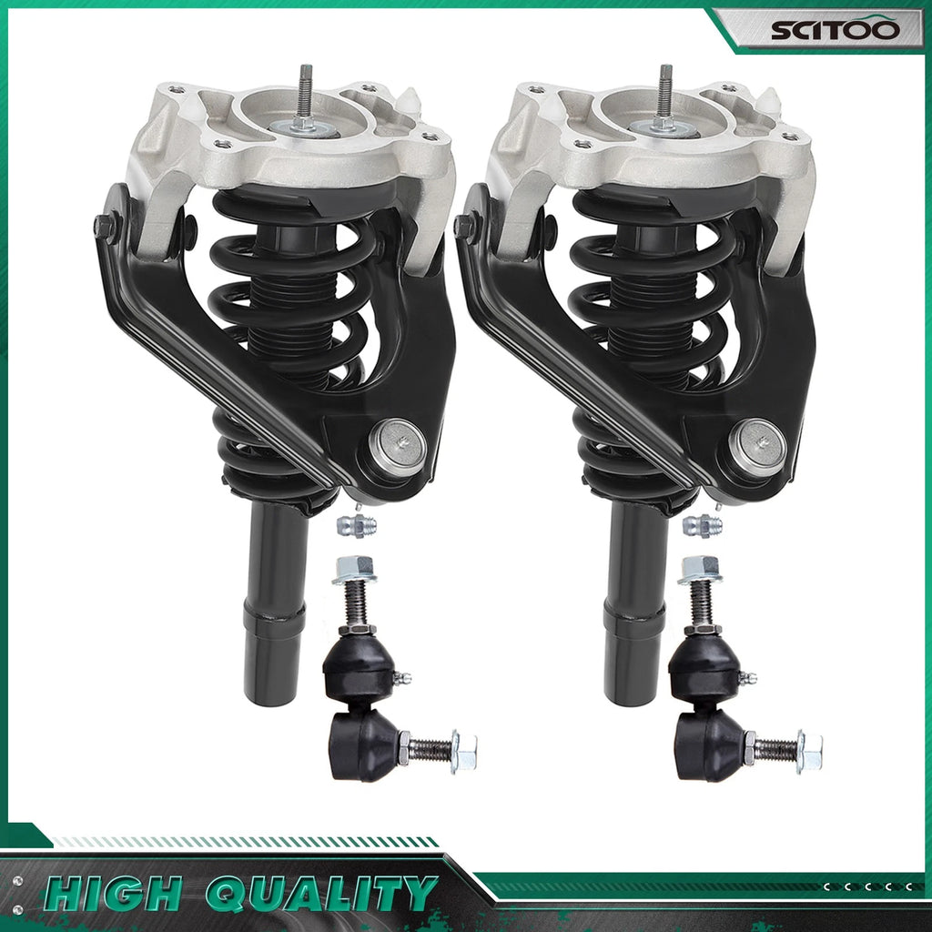 Front Complete Struts & Sway Bar Links for Chrysler Cirrus Dodge Stratus (2001–2006)