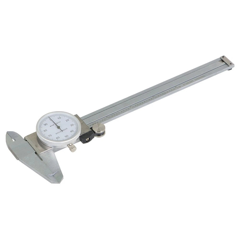 6" Stainless Steel Shockproof Dial Caliper for Automotive Use