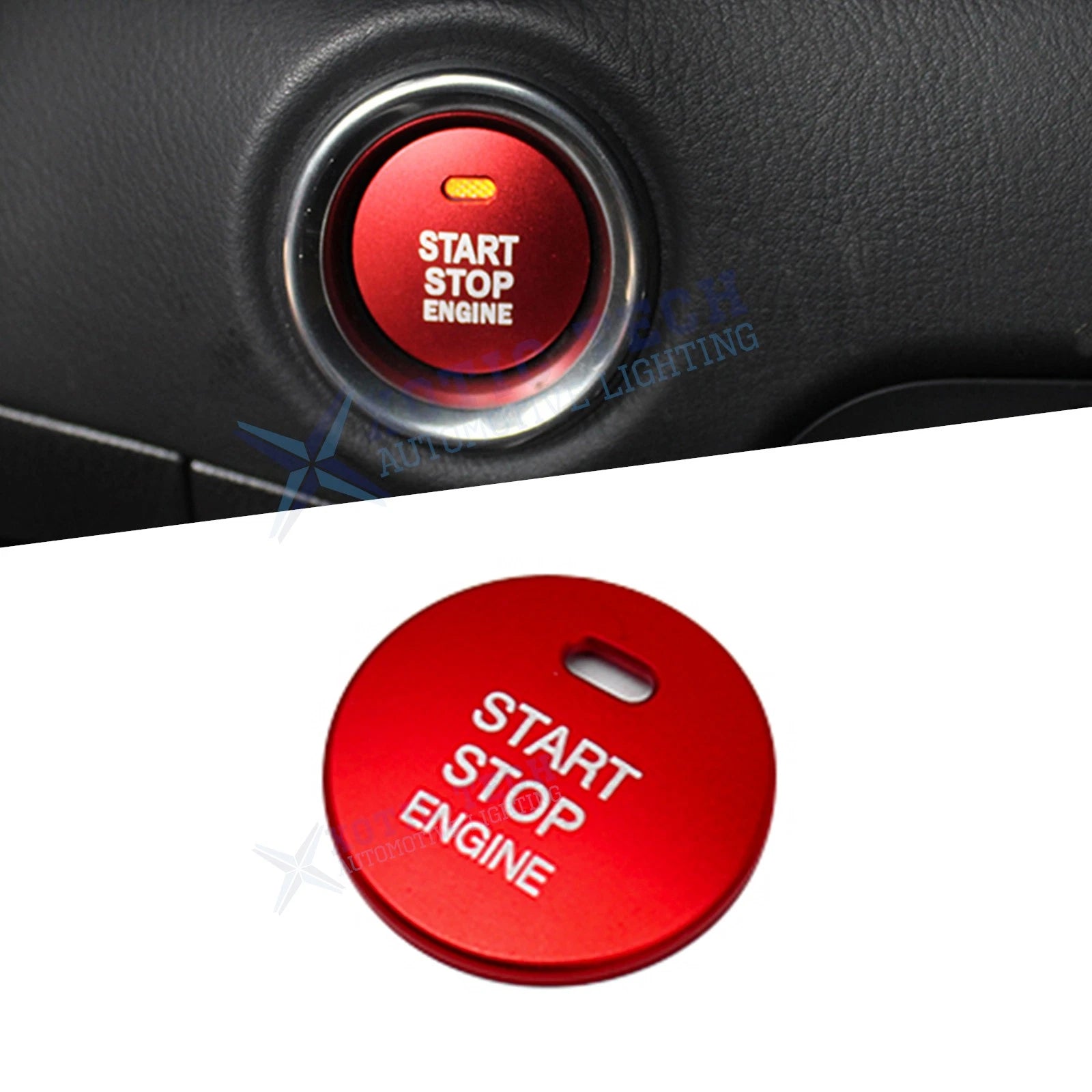 Keyless Push Start Button Cover for Hyundai Sonata Elantra (2011–2024)