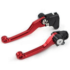 Red Pivot Brake Clutch Levers for YAMAHA WR 250F WR 450F (2003-2023)