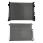 Aluminum Engine Radiator & Condenser for Honda Civic (2016-2019)