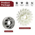 Oil Pump Driven Gear & Rotor Set for Honda CRF250R/X (2004–2019) 15133-KRN-670 15021-324-000