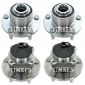 Front and Rear Wheel Bearing & Hub Assembly Kit for Mazda 3 (2004–2013)