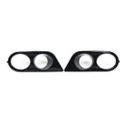 Glossy Black Front Fog Light Covers for BMW E46 M3 (2001-2006)