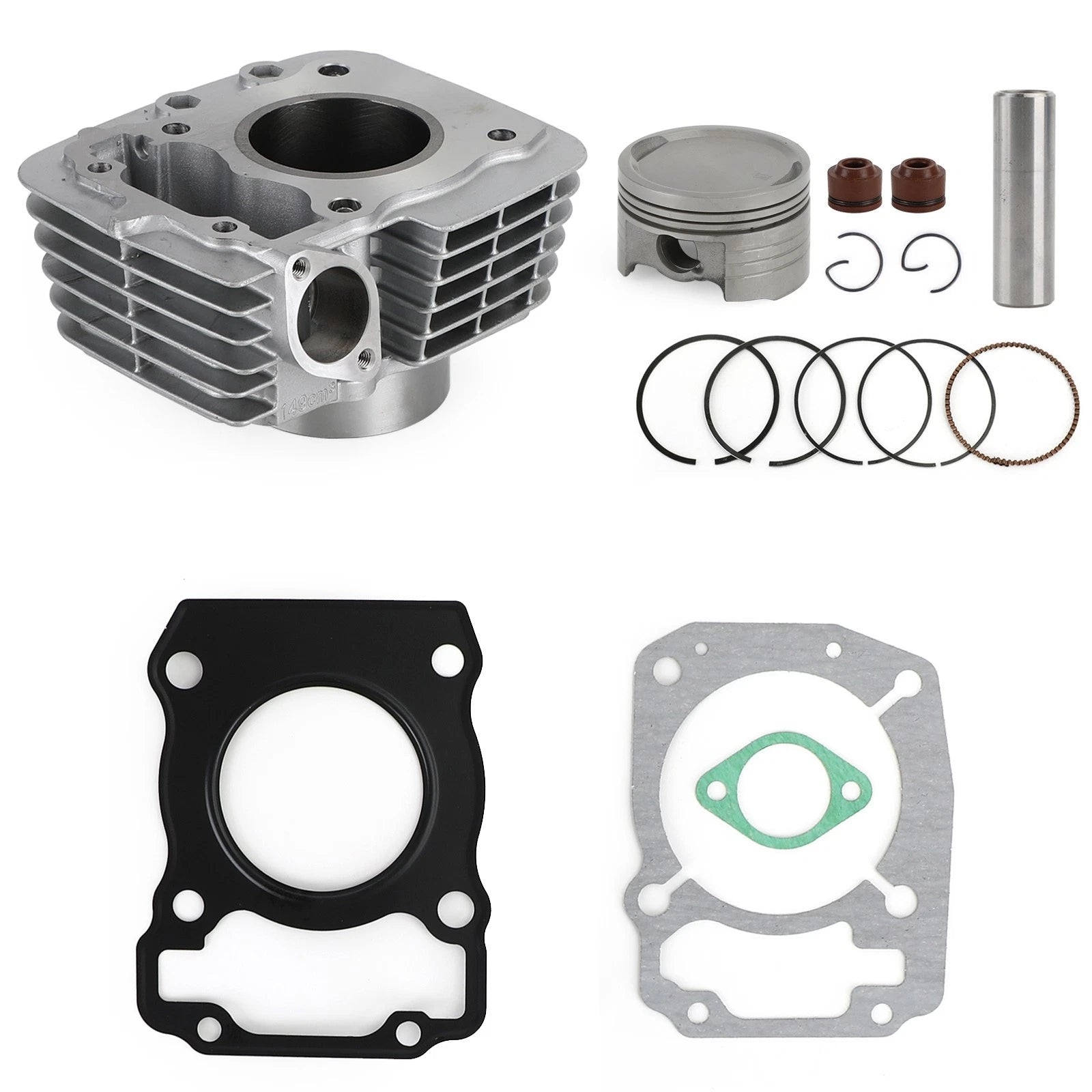 Piston Cylinder Gasket Top End Kit 573mm for Honda CRF150F (2006–2017)