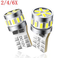 2X T10 168 2825 LED License Plate Light Bulbs for Chevrolet Ford