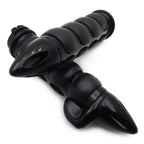 2X Black 22mm Custom Bullet Handlebar Grips Rubber for Honda