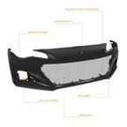 Diamond Meshed Front Bumper for Scion FR-S/Subaru BRZ (2013–2016)