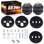 Set of 2 Rear Air Ride Spring Brackets & 2600 Bags for Chevy C10 (1963–1972)