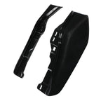Mid-Frame Air Deflectors for Harley Road Glide (2018) - Black Vivid Black