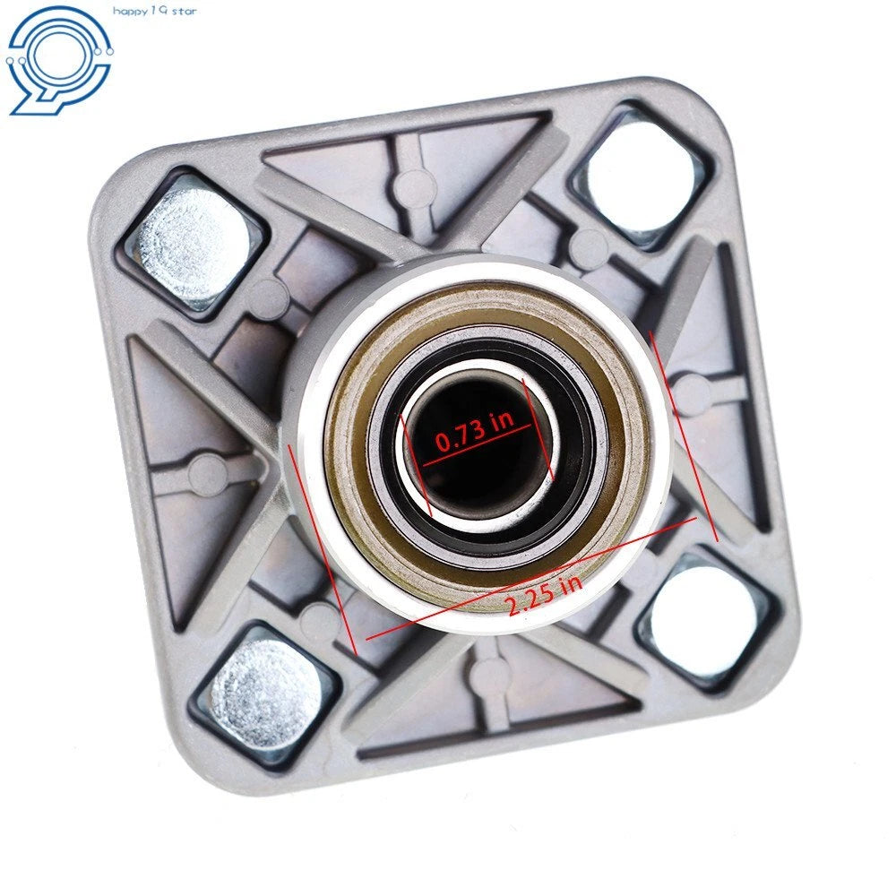 2X Front Wheel Hub Kit Bearings for Club Car DS Golf Cart (1982–2002)