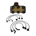 Set of 4 Denso Ignition Coil Spark Plug Wires for Mazda B3000, Ford Ranger (1998–2000)