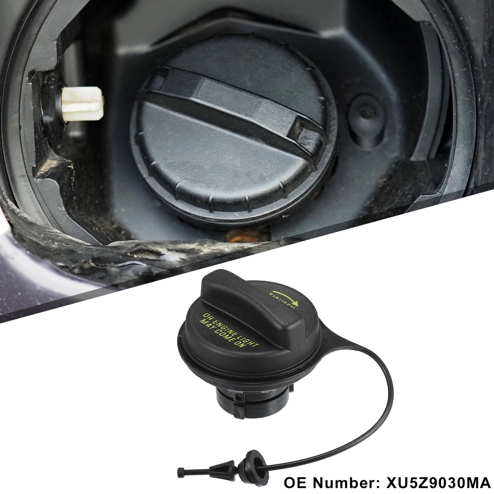 Fuel Tank Filler Cover for Ford Excursion (2000–2005) No.XU5Z9030MA