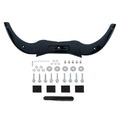 Chrome/Black Front Windshield Trim for Harley Road Glide FLTR (2004–2013)