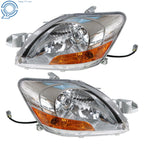 Set of 2 Halogen Headlights for Toyota Yaris Sedan (2007–2011)