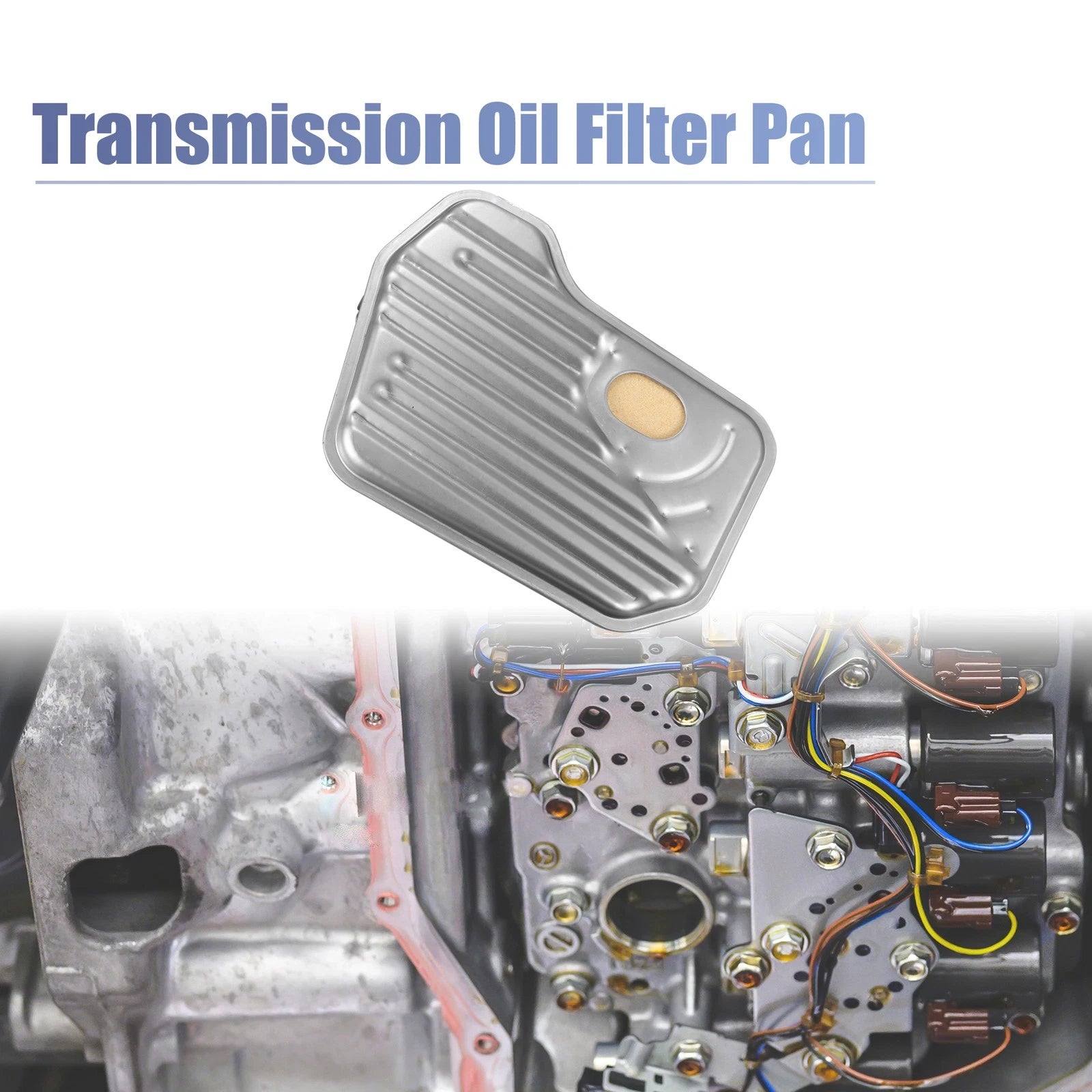 Set of 1 Transmission Filter Oil Pan Gasket for Chevrolet (1999–2013) 25174487 TF289