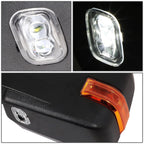 2X Powered Heated LED Turn Signal Towing Mirrors for Ford F150 (2004–2014)