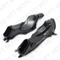 Left & Right Black Ram Air Intake Tube Duct for Suzuki GSXR 1000 (2009–2012)