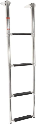 4 Steps Telescoping Boat Ladder for Swim Use - Stainless Steel
