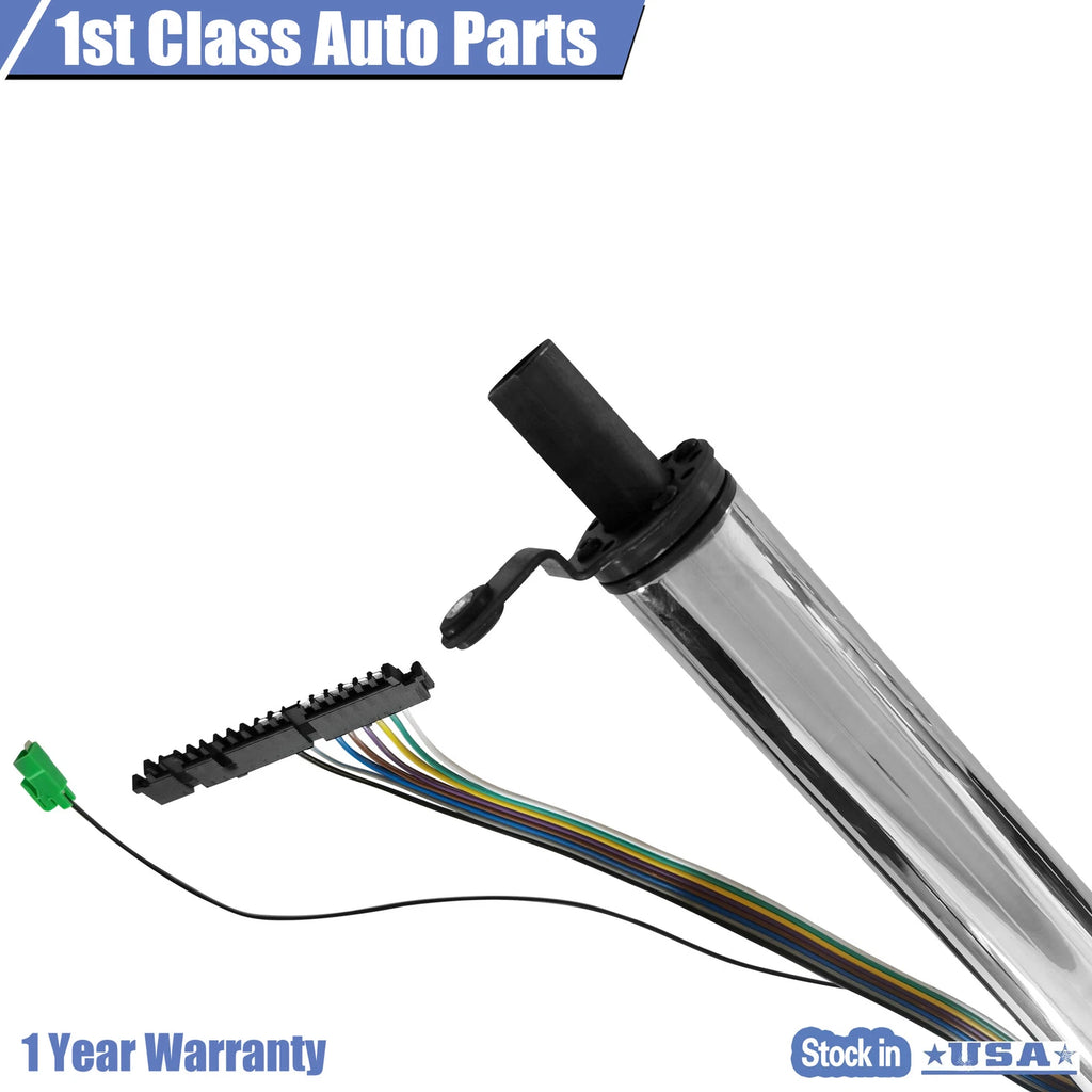 30" Tilt Steering Column with Wheel Adapter for Auto (Chrome)