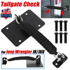 Tailgate Check Strap for Jeep Wrangler JK JKU (2011–2018)