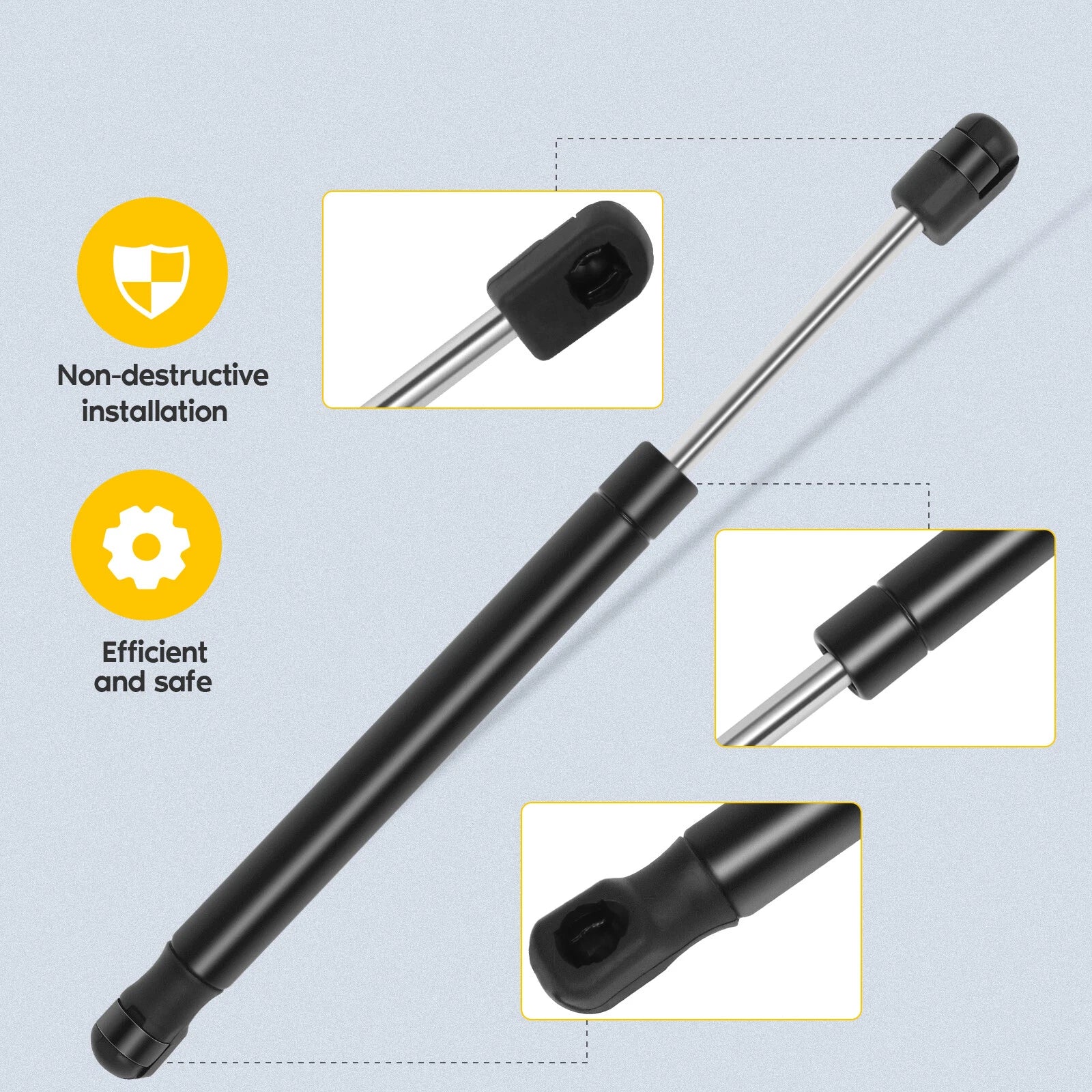 2X Rear Trunk Lift Support Shocks for Ford Mustang (2005–2014)