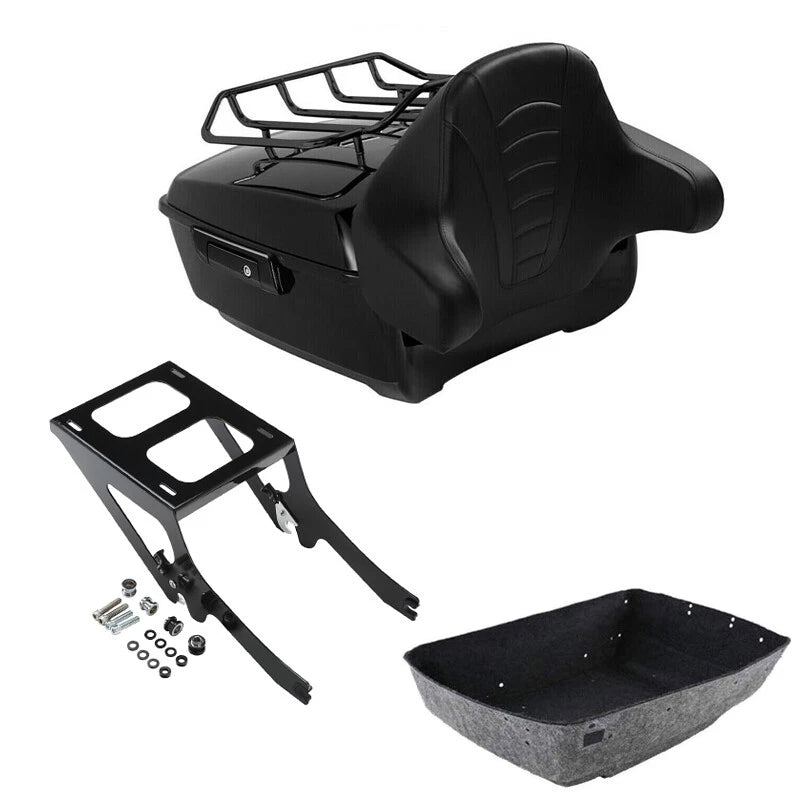 Trunk Backrest Pad Rack Mount for Harley Heritage Classic FLHCS (2018–2026)