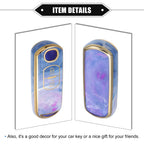2 Buttons Remote Smart Key Fob Cover Case for Mazda CX-3, CX-4, CX-5 (2016–2021)
