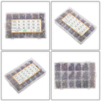 Set of 1640 Heavy Duty Bolts and Nuts with Washers for Various Models