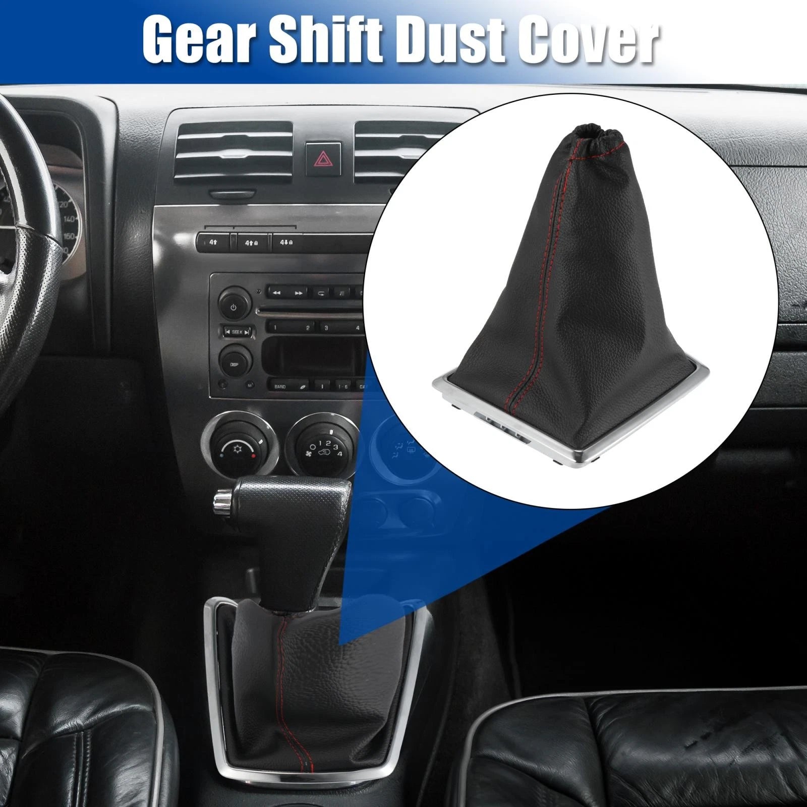 Gear Shift Knob Gaiter Boot Cover for Ford Focus MK2 (2005–2008, 2010–2012)
