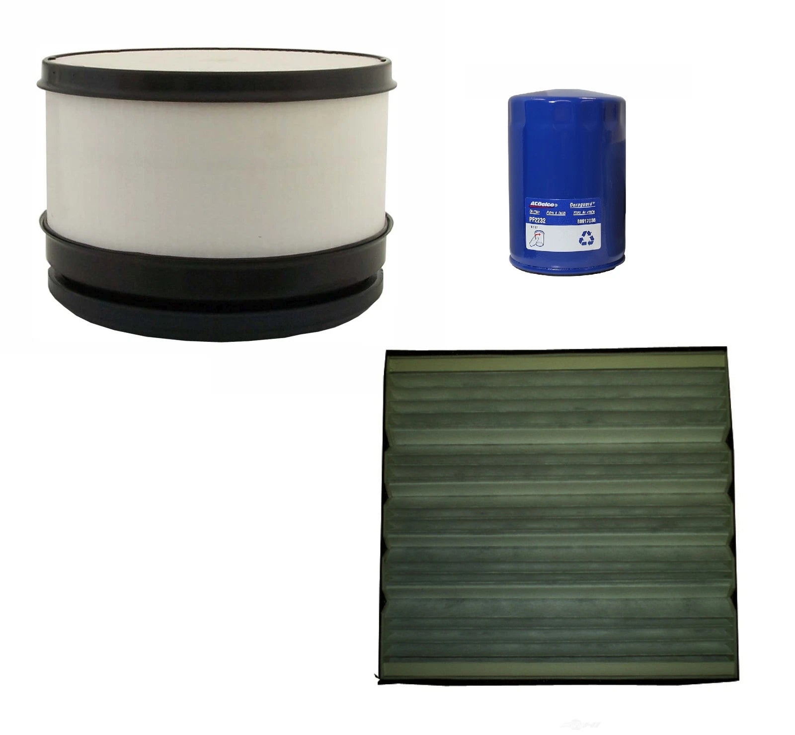 Engine Oil Air Cabin Filter Kit for Silverado Sierra 2500HD (2015–2019)