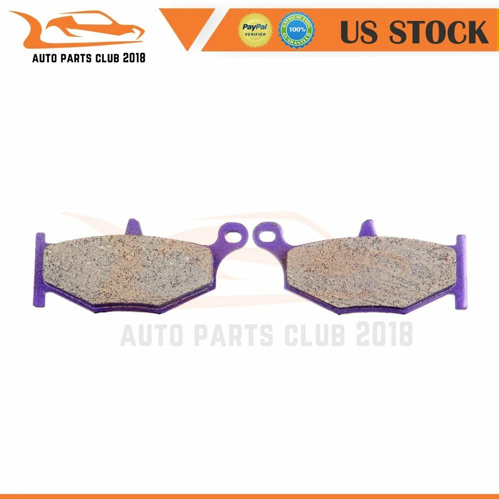 Rear Carbon Fiber Brake Pads for Suzuki GSXR600 GSXR750 GSXR1000 (2006–2009)