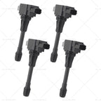 Set of 4 Ignition Coils for Nissan X-Trail Dualis Altima Navara (2000–2023) 22448ED000