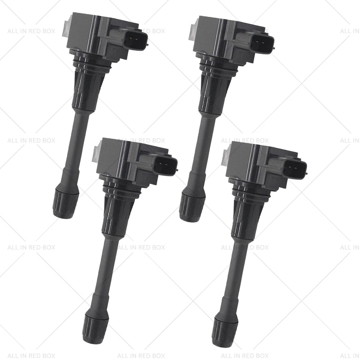 Set of 4 Ignition Coils for Nissan X-Trail Dualis Altima Navara (2000–2023) 22448ED000