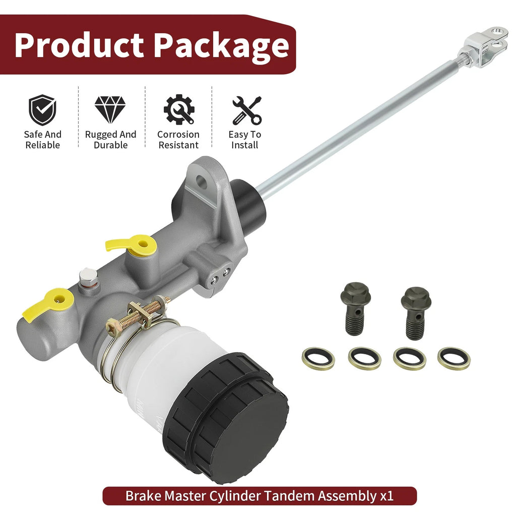 Brake Master Cylinder Tandem Assembly for Polaris Ranger 150 (2020–2025) 1913718