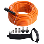 Pressure Washer Hose 100 ft for M22 to 3/8" Quick Connect Adapter (5800 PSI)