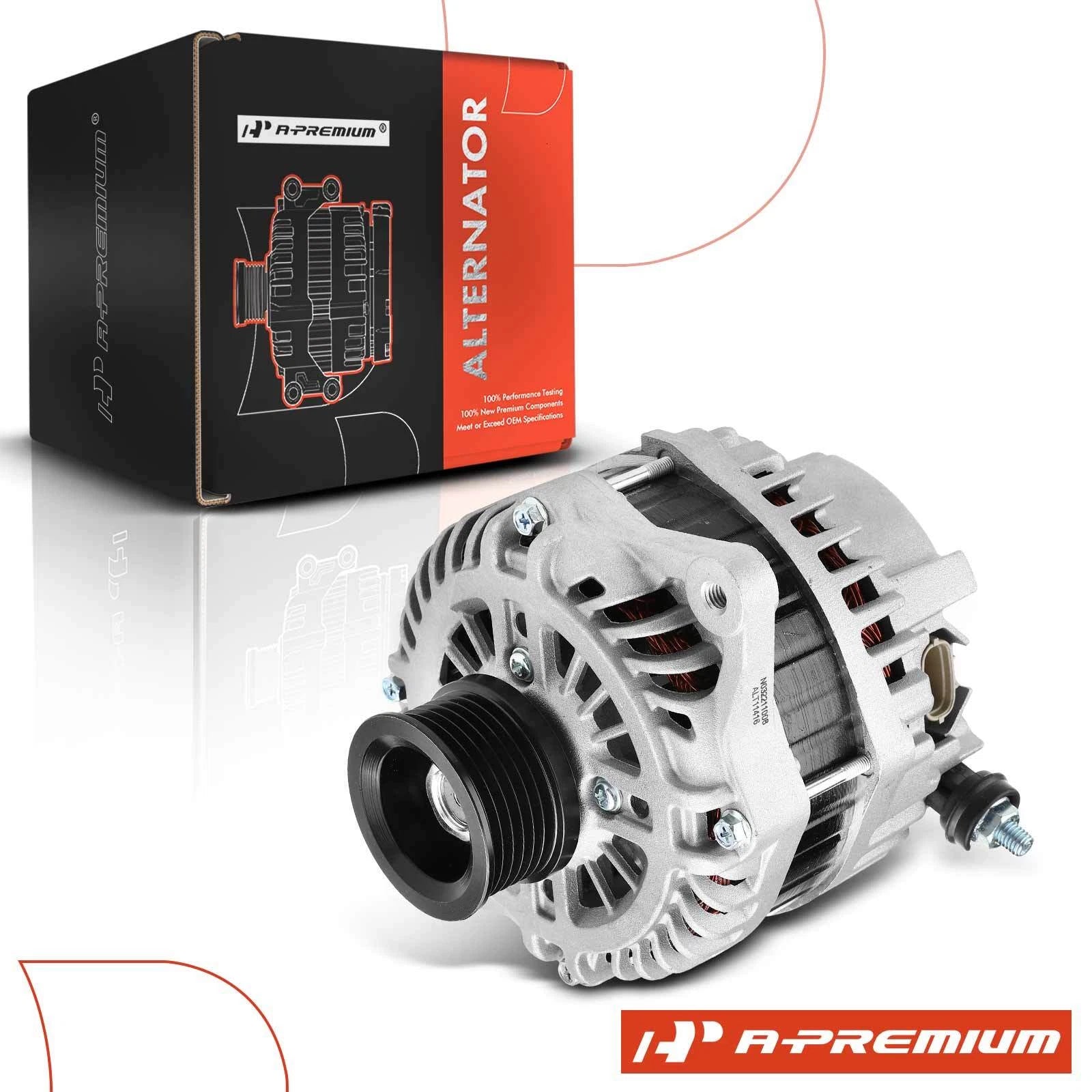 Alternator for Subaru Tribeca (2008–2009) 130A 6-Groove Pulley
