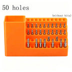 Wall Mounted Heavy Duty Pegboard Organizer for Tool Storage (50 Holes)