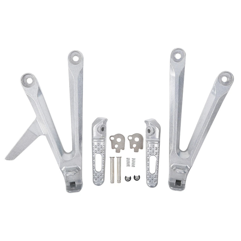 Rear Passenger Footrest Footpegs Brackets for Honda CBR600RR (2005–2006)
