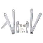 Rear Passenger Footrest Footpegs Brackets for Honda CBR600RR (2005–2006)