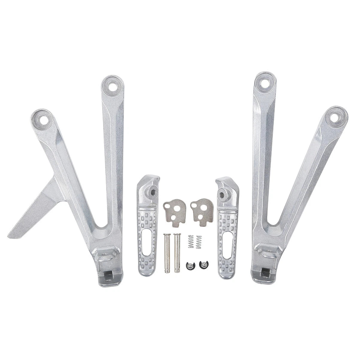 Rear Passenger Footrest Footpegs Brackets for Honda CBR600RR (2005–2006)