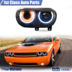 Halogen Headlight for Dodge Challenger (2015–2020) Driver Side