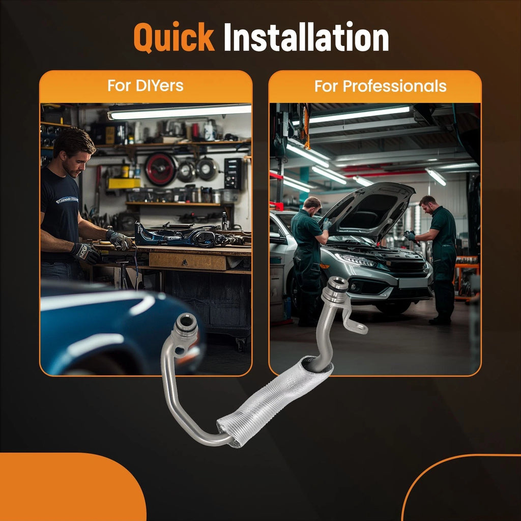 Turbocharger Oil Return Line for BMW 135i 535i M240i 535xi X6 (2008–2019)