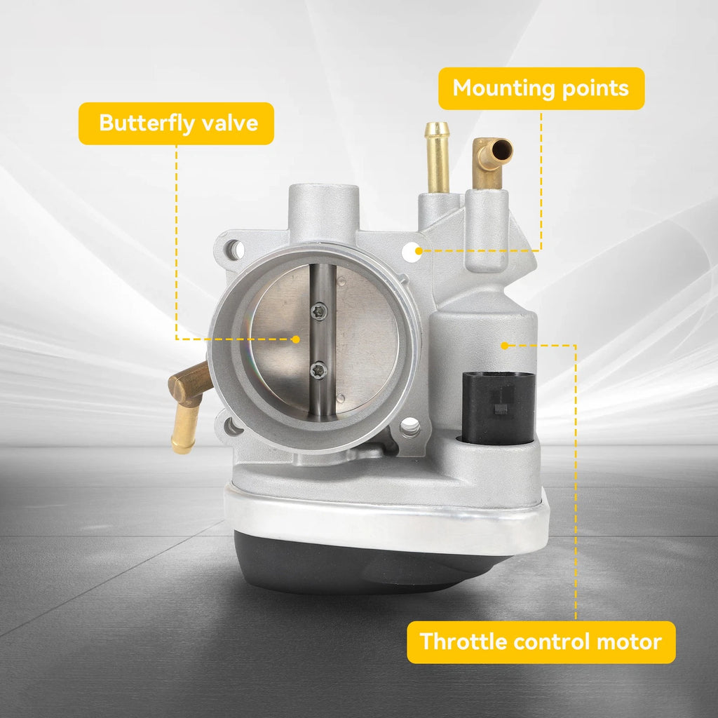 Throttle Body for Volkswagen Beetle Golf Jetta 2.0L