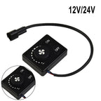 Parking Heater Control LCD Knob Switch for Diesel Air (12V 24V)