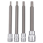 10pc Spline Socket Set for 1/4 3/8 1/2 Drive Metric (2017–2023)