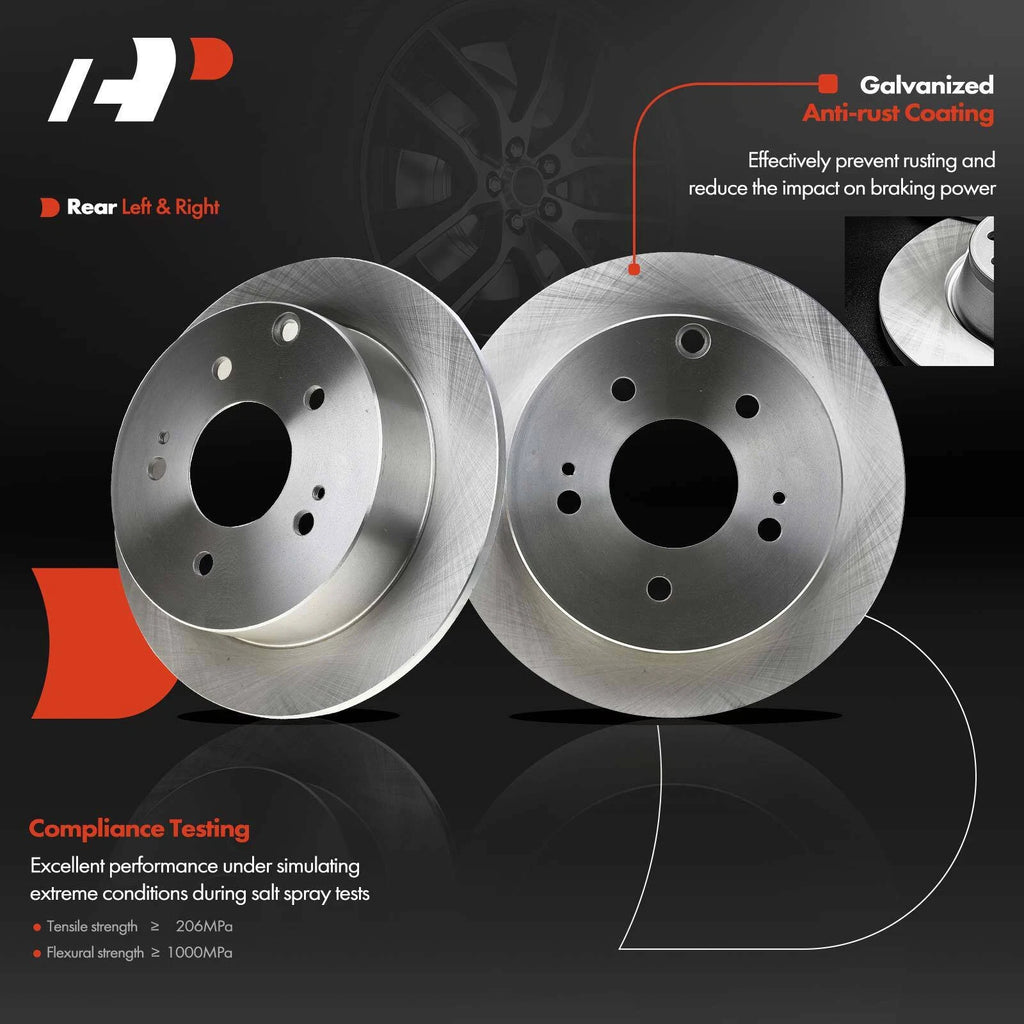 Rear Disc Rotors & Brake Pads for Mitsubishi Eclipse